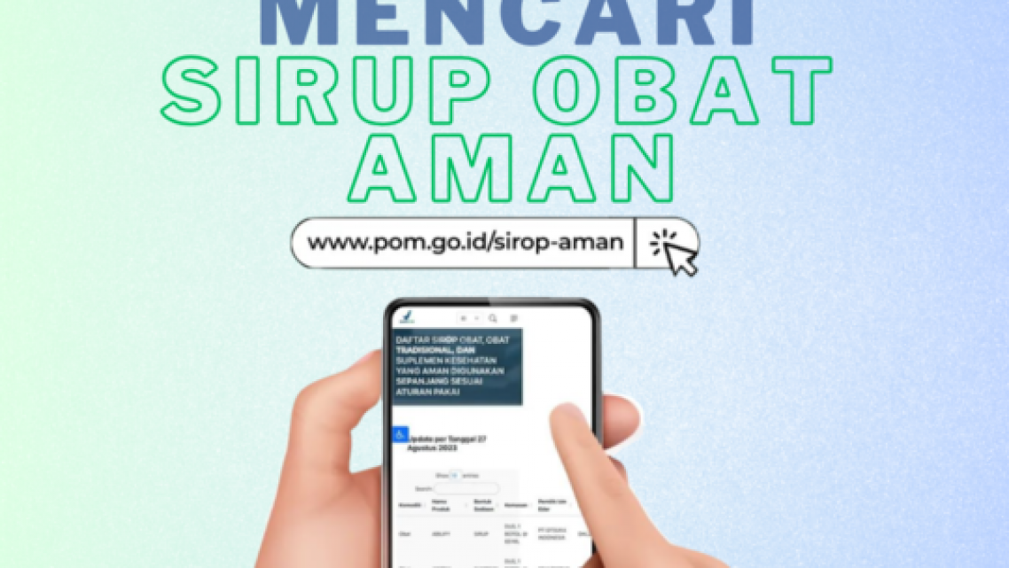 Mudah Mencari Sirup Obat Aman