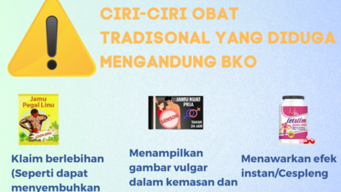 Ciri Obat Di duga BKO