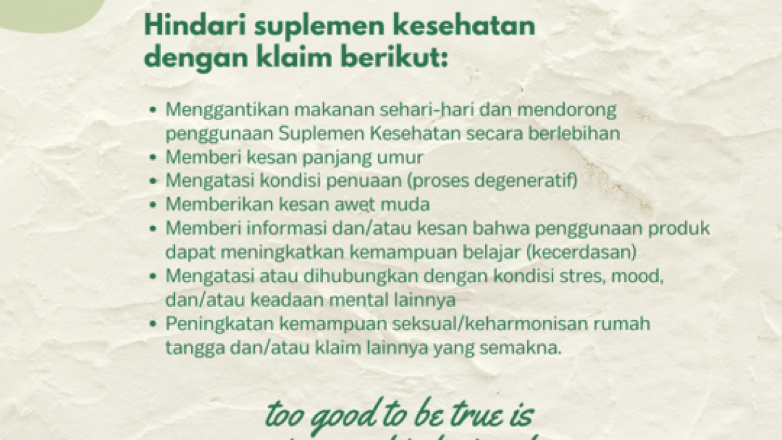 Hindari Klaim Berikut