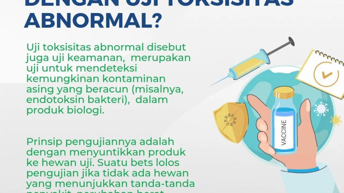 Informasi Pengujian Obat dan Makanan