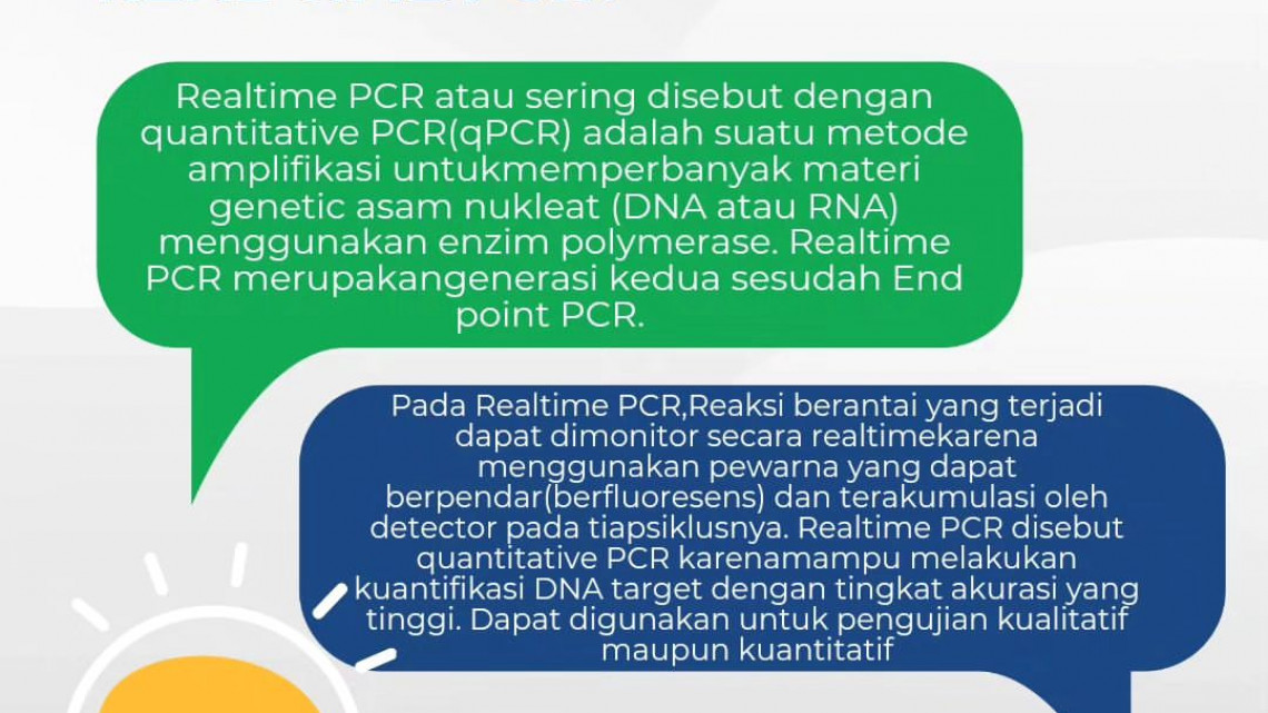 Validasi Metode Analisis Real Time PCR Kuantitatif