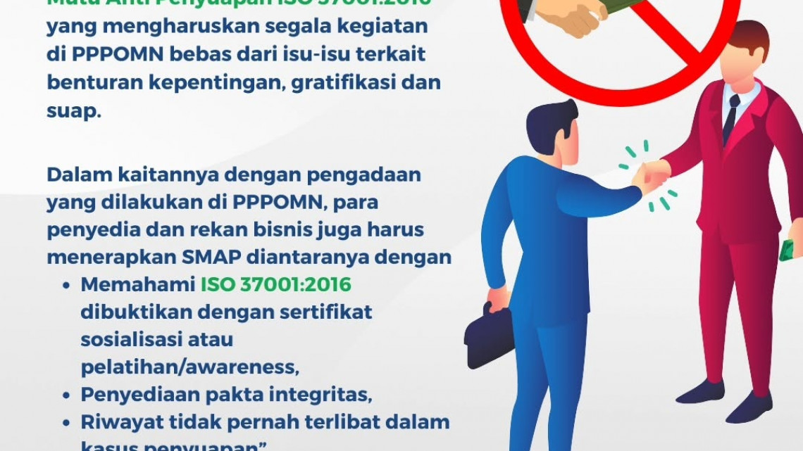 Sistem Manajemen Mutu Anti Penyuapan ISO 37001 2016