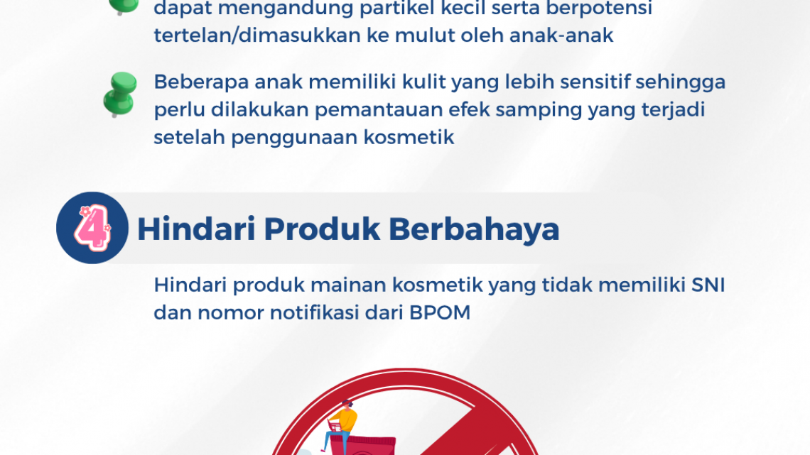 4 hal yg perlu diperhatikan sebelum memberikan kosmetik pada anak