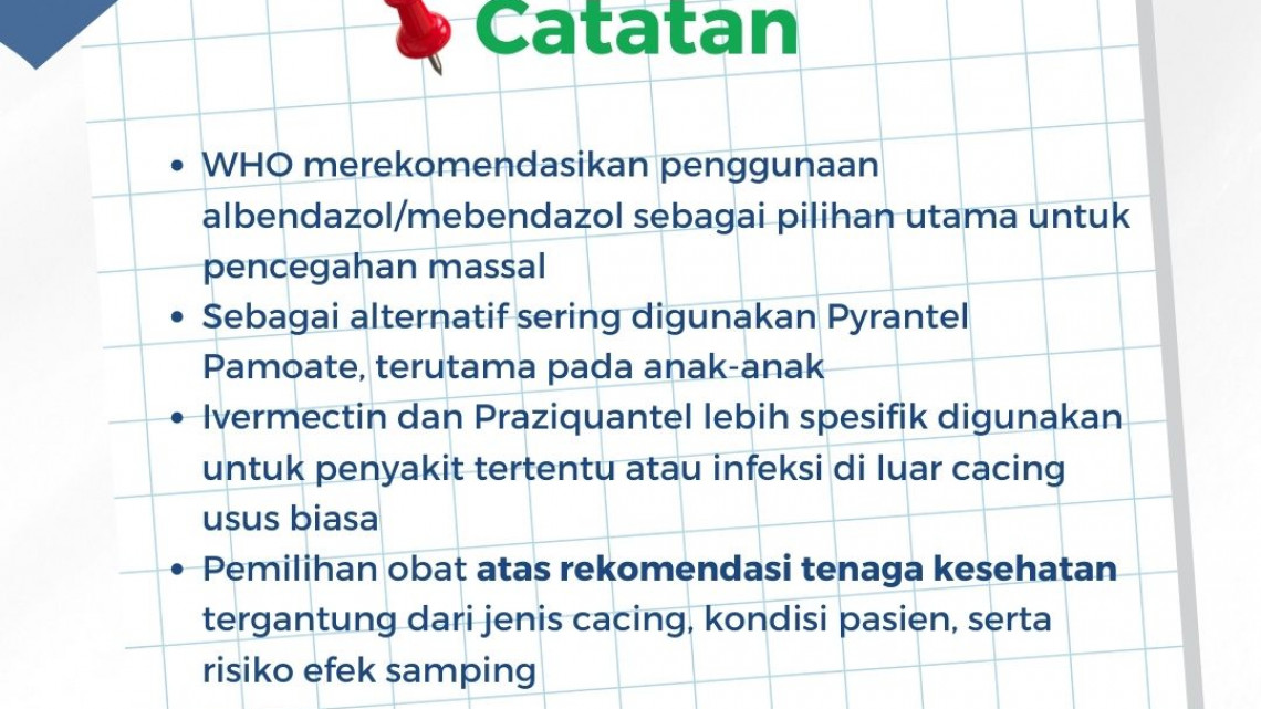 Mekanisme obat cacing