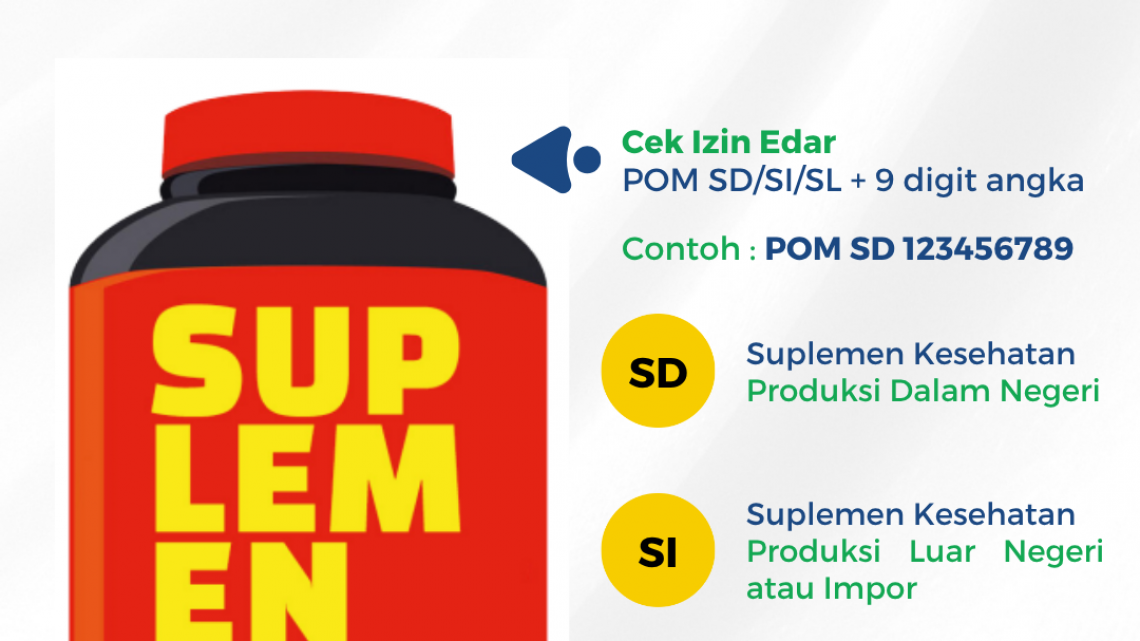 Mengenal Nomor Izin Edar Suplemen Kesehatan