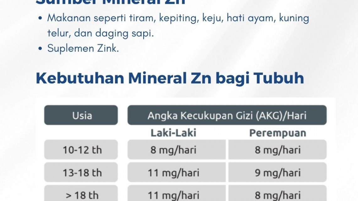 Mengenal Zink