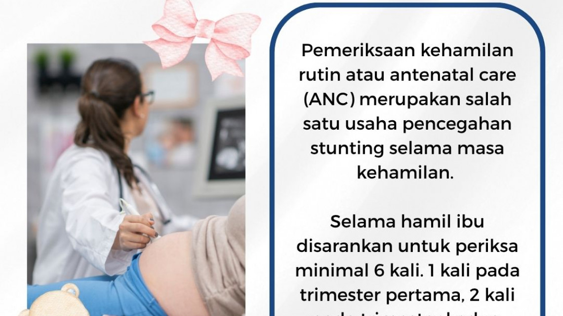 Mencegah Stunting di Periode Kehamilan
