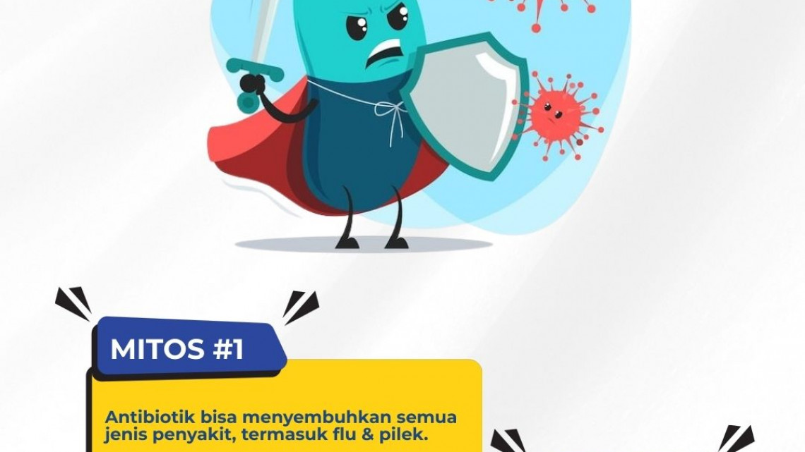 Mitos atau fakta seputar antibiotik