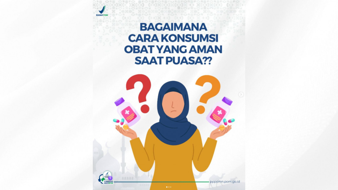 Konsumsi Obat Aman saat Puasa