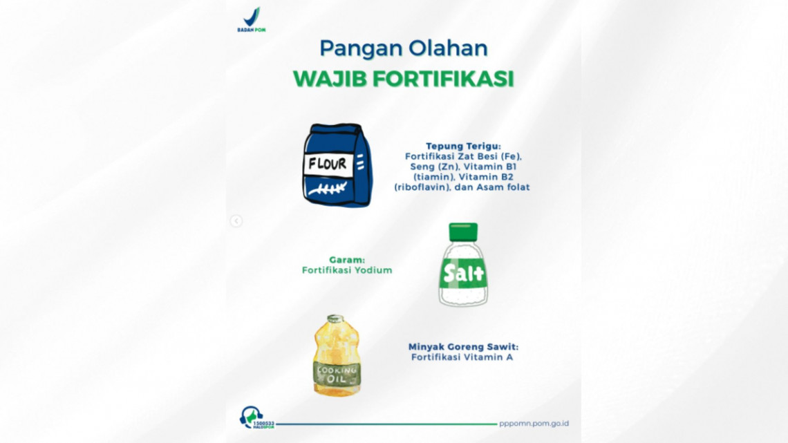 Lawan Stunting dengan fortifikasi pangan