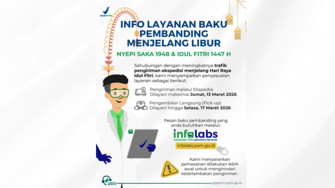 Jadwal Pelayanan Lebaran