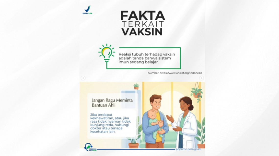 Fakta atau Mitos terkait Vaksin